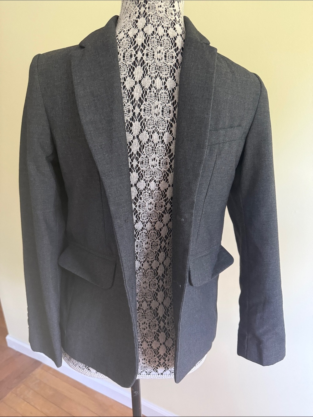 Cat & Jack Dark Gray boys' Blazer - Notched Lapel